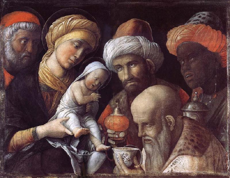Andrea Mantegna The adoration of the Konige China oil painting art